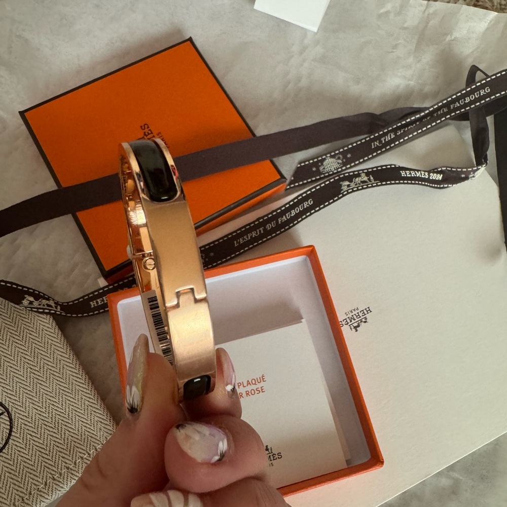 Kelly bracelet size PM with rose gold hardware - Picture 4 of 5